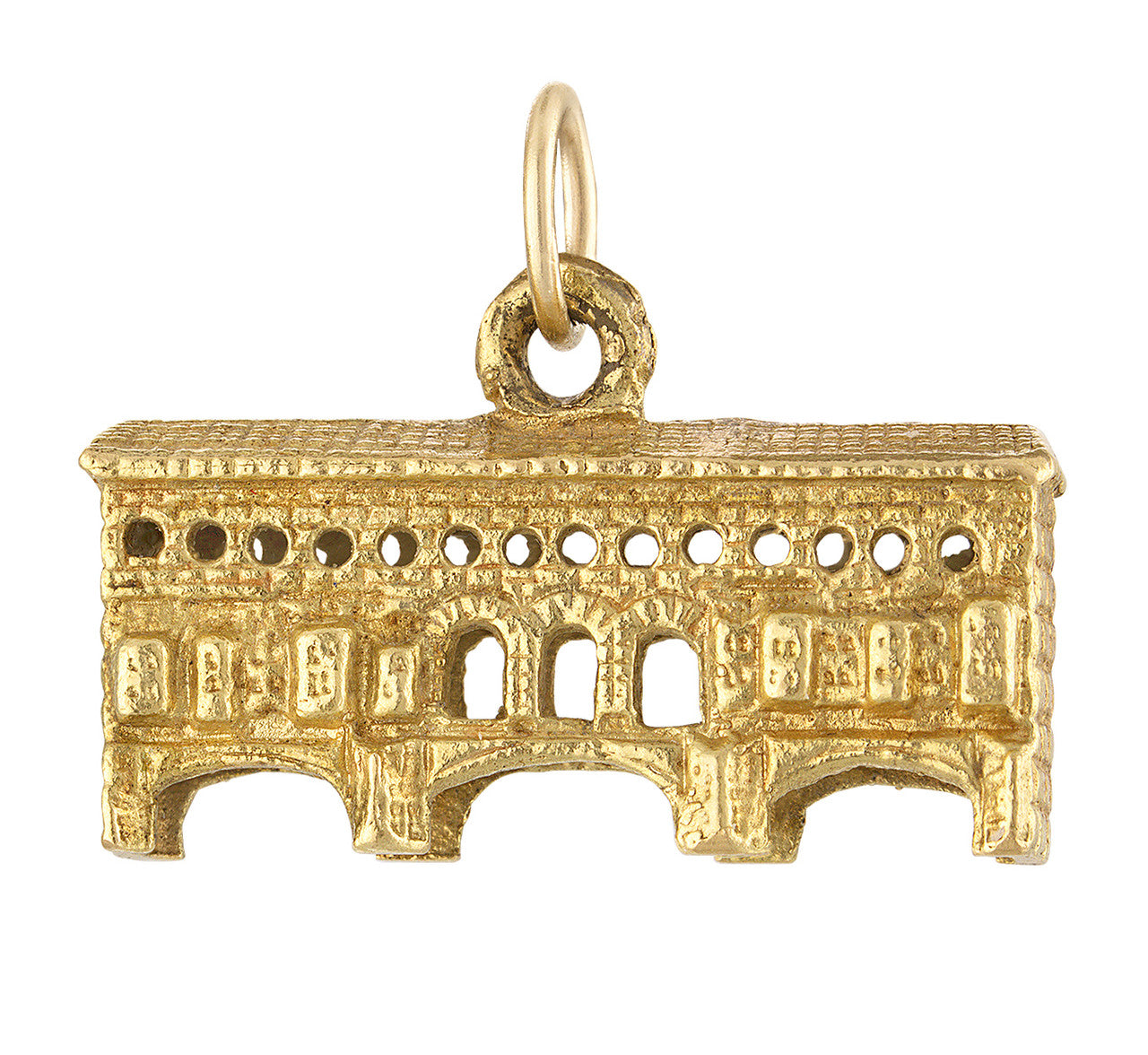 Vintage Ponte Vecchio 18K Gold Charm